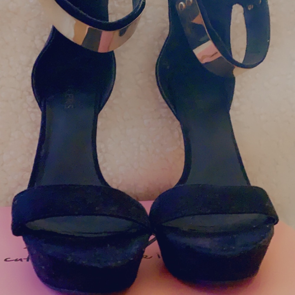 Baker heels worn once.